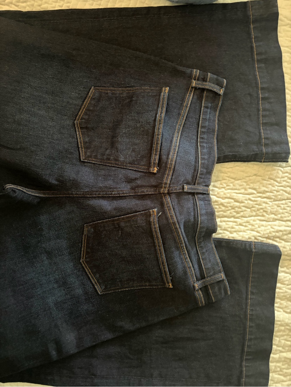 Joe's Jeans Dark Indigo Wide Leg High-Rise Jeans - Picture 6 of 15
